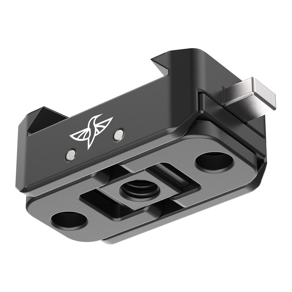 Aluminum Quick Release Mount Adapter Base with Mount Plate Magnetic Action Camera Mount Universal 1 4 Inch Interface