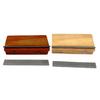 Fret Crown File 3/23/35 Degrees Precisions Guitar Repair Tool Wood Texture for Removing Burrs and Smoothing Fretboard