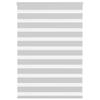 Zebra Roller Blind, Light Grey, Fabric Width 95.9 Cm, Polyester