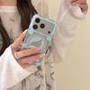 Stylish Polka Dot Rotating Stand Case for iPhone 17 Pro Max and Apple 16