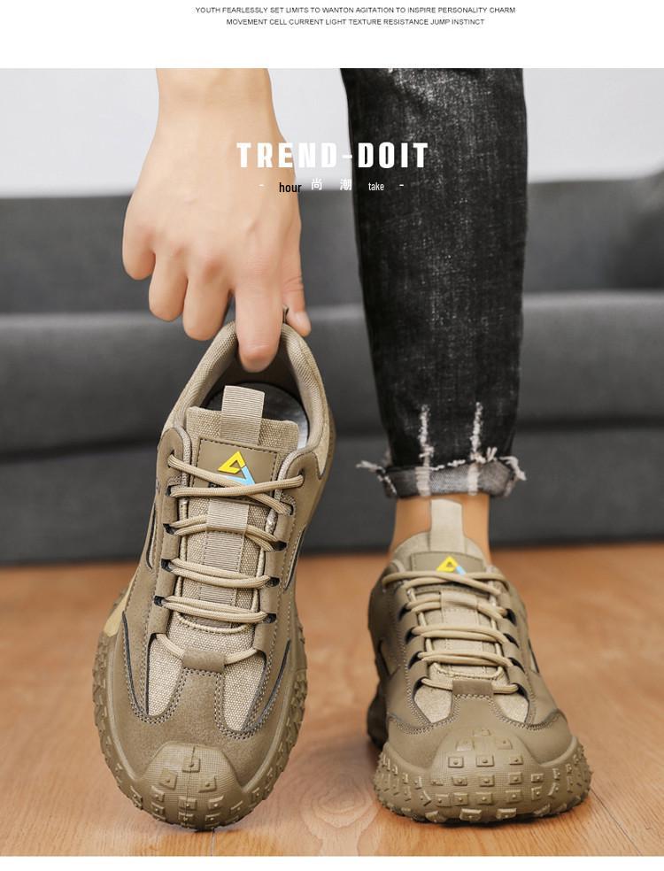 Men's Non-slip Outdoor Hiking and Climbing Shoes - Casual Work and Mountaineering Footwear