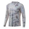 Mens Womens UPF 50 Quick Dry Hooded Fishing Shirt Long Sleeve Sun Protection Outdoor Sport Top
