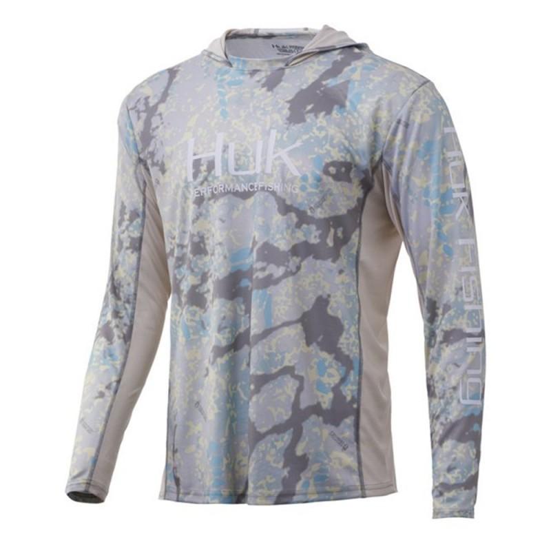 Mens Womens UPF 50 Quick Dry Hooded Fishing Shirt Long Sleeve Sun Protection Outdoor Sport Top
