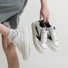 Spring and Autumn New Canvas Shoes Women's Shoes Student Casual Board Shoes Sports Style Ins Lace-up Flat Bottom