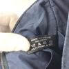 HERMES Fourre Tout Bag Pouch Bag Clutch bag cotton Navy