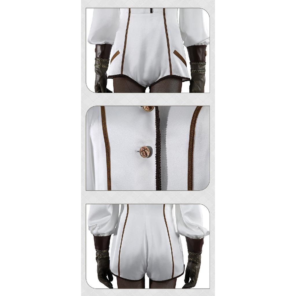 Sexy Cyberpunk Nurse Cosplay Costume Medical Uniform with Gloves & Stockings Mature Style Anime Game Outfit for Women, Halloween Party Dress