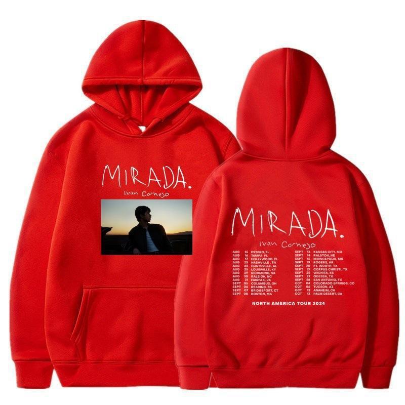 Men's 2026 Spring/Autumn Retro Trendy Hooded Pullover Sweatshirt - Loose High Street Style