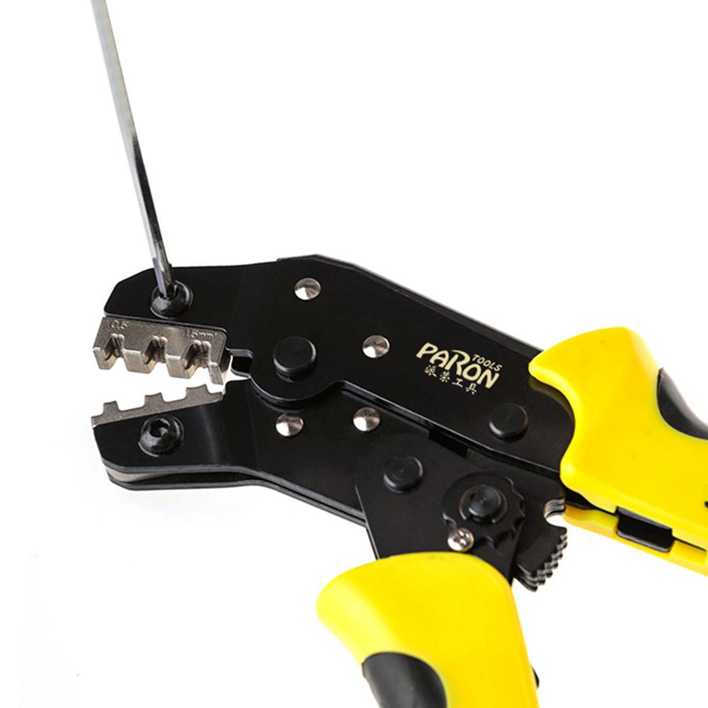 PARON Professionell Wire Crimpers Engineering Ratcheting Terminal Crimptång Bootlace Ferrule