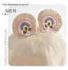 Children's Cute 3D Ears Bucket Hat - Windproof, Sun-Protective, Embroidered Fisherman Style
