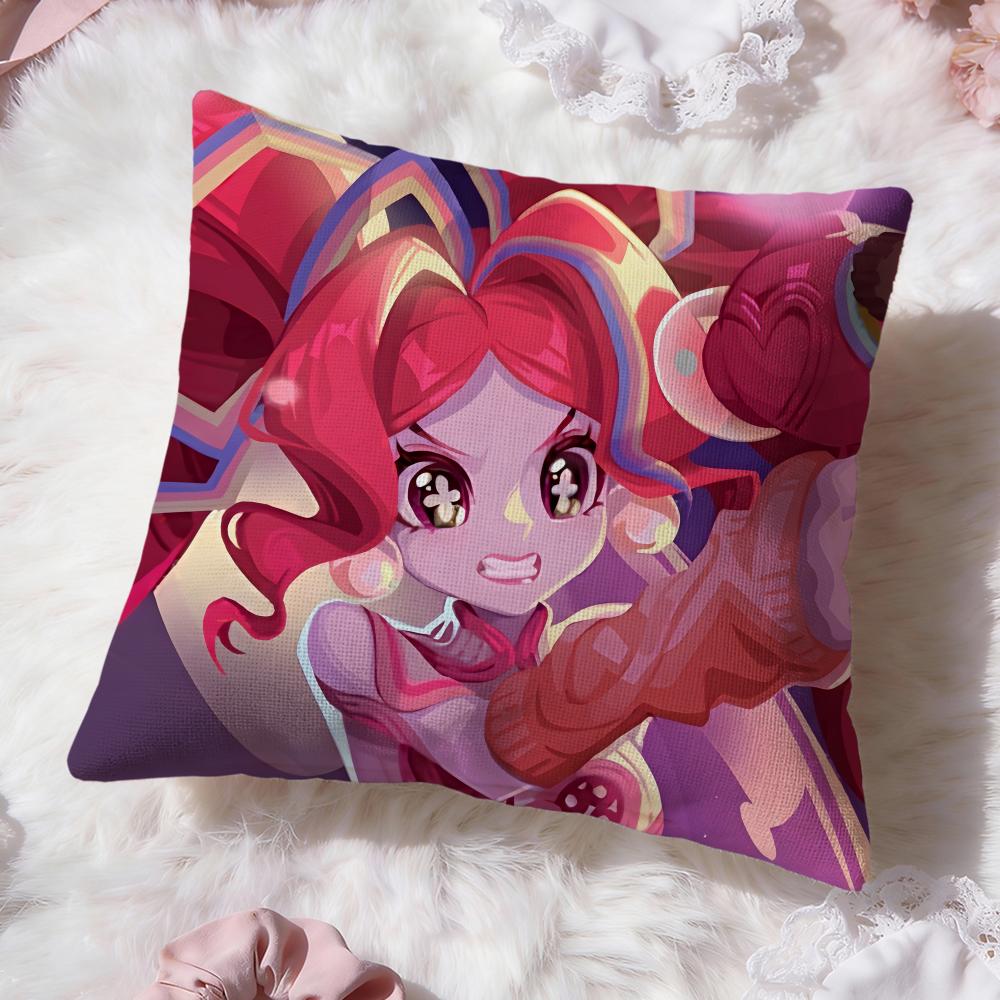 Popular D-DDislyte Cushion Cover Soft Washable Pillow Case Multi-Scene for Couch Bed Travel Office Use