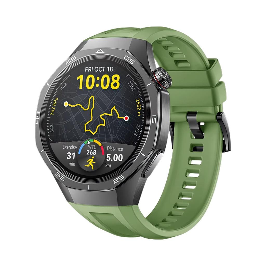 Official Silicone Strap For Huawei Watch GT5 Pro 46mm 22mm Soft Sport Wrist Band For Huawei Watch GT 5 Pro Smart Watch Bracelet Accessories