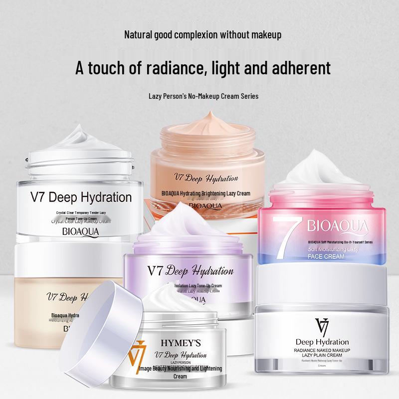 BIOAQUA Tone-Up Cream: Lightweight, Breathable, Natural Brightening Concealer (v7)