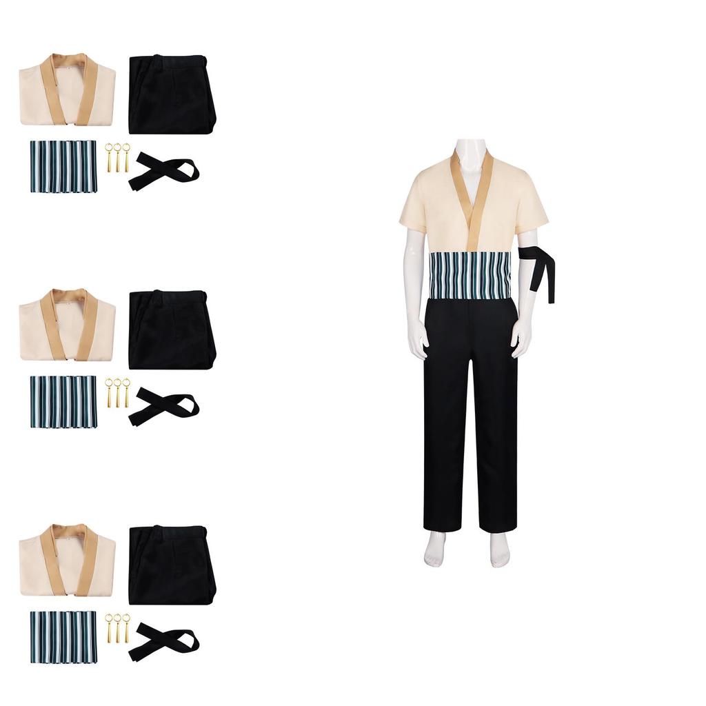 Realitätsnahe Version von One Piece Film Zoro Cosplay Kostüm Komplettset zum Rollenspiel