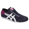 ONITSUKA TIGER MEXICO 66 Rezistente la Alunecare Rezistente la Abraziune Pantofi de Skateboard cu Partea Joasă Unisex Albastru Închis Roșu Trandafiriu D342N-5801