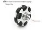 High Load 203mm Omnidirectional Metal Hub Caster Wheel for Smart Cars (40KG Capacity)