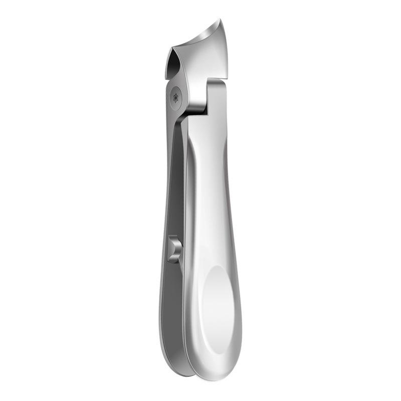 

New Design Large Opening Cowhorn Nail Clippers Oblique Mouth Nail Clippers Stainless Steel Nail Clipper Nail Cutter срібний