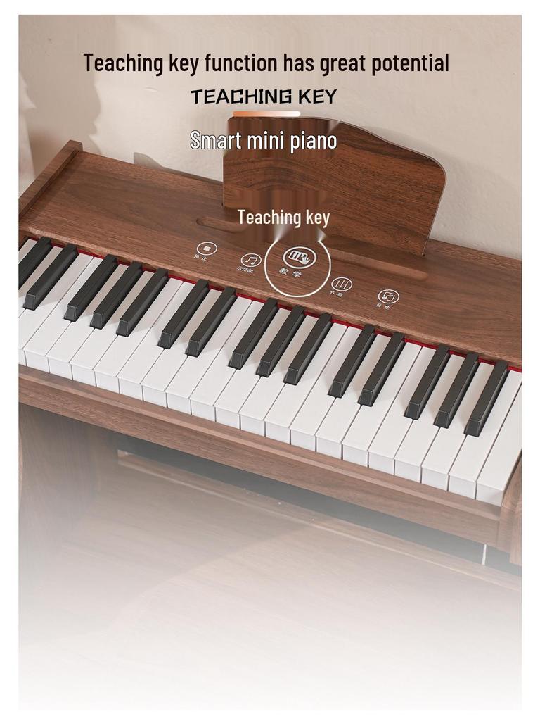 37-Key Vertical Touch Screen Xylophone Children's Electronic Piano Toy