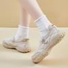 Korean Version Velcro Hollow Out Summer Student Leisure Mesh Breathable