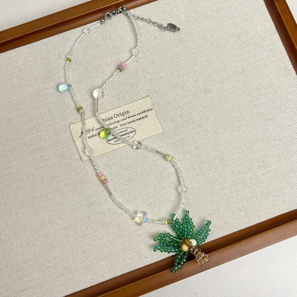 Jewelry Shell Beads Necklace Colorful Seaside Vacation Choker Trendy Bohemia Beads Necklace  Girls