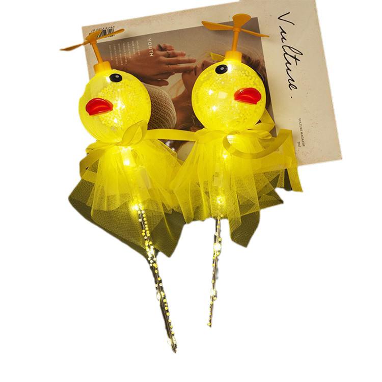 Starry Sky Magic Wand: Children's Luminous Bobo Fairy Wand Toy