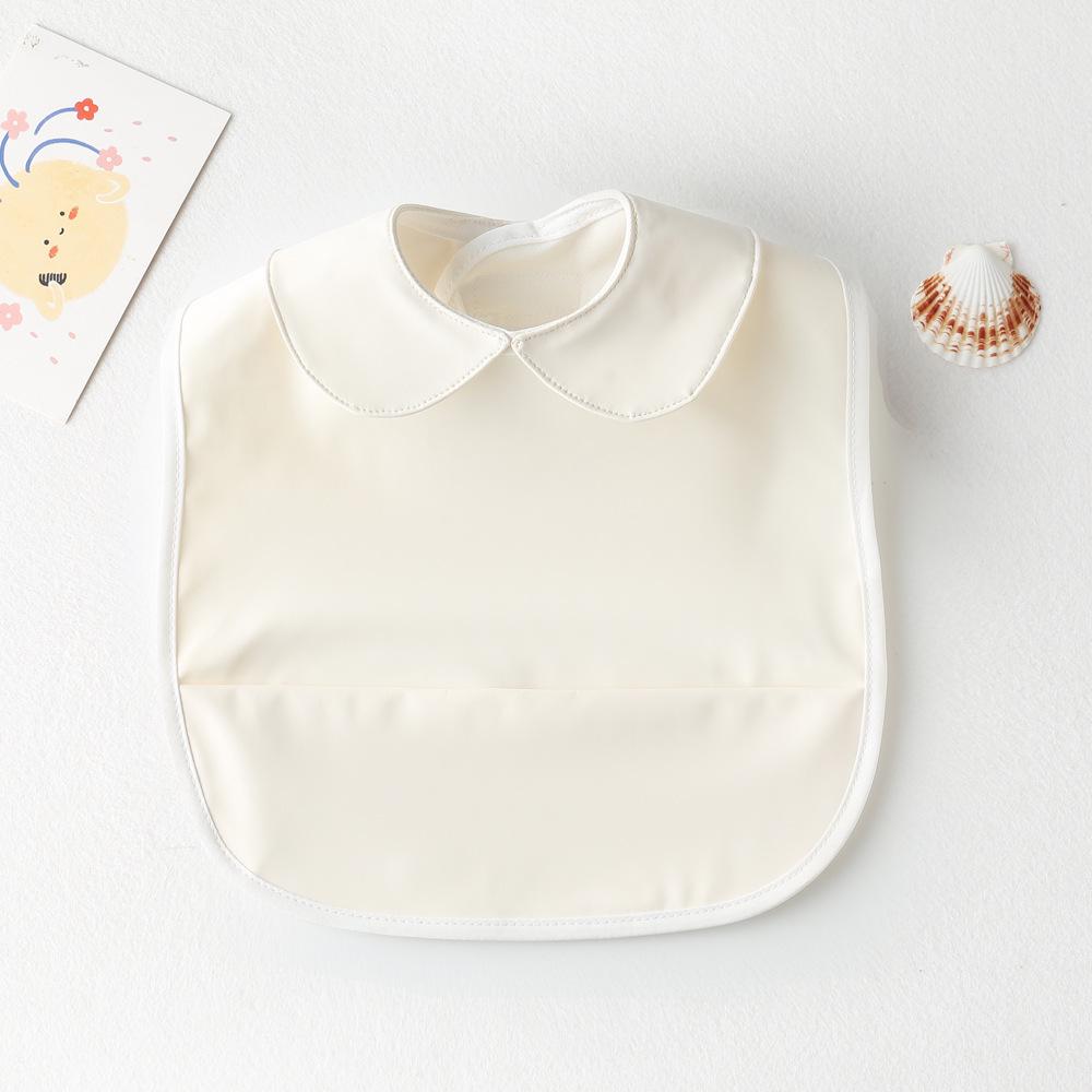Korean Reversible Waterproof Infant Bib - Wash-Free, Anti-Stain, Baby Sleeveless Apron