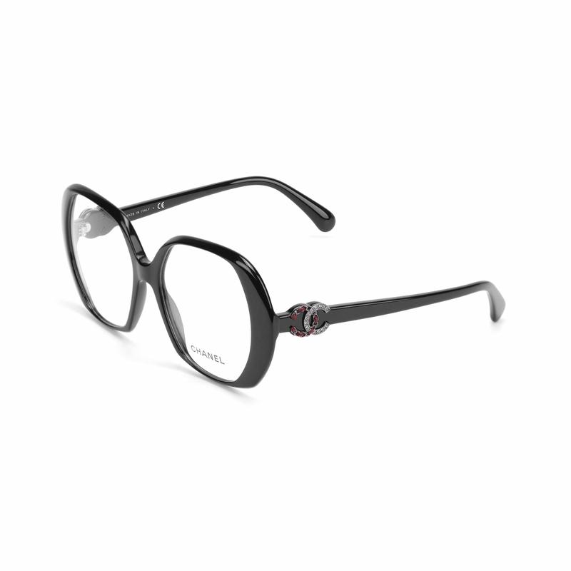 

CHANEL Eye logo round frame flat glasses acetate fiber round optical frame men and women same style couple model