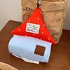 Wall-mounted Hanging Tissue Bag Space Saving Tissue Roll Hanger Toilet Paper Holder  Dormitory