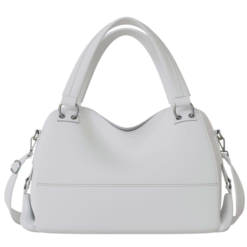 Damen Schultertasche – elegante vegane Handtasche mit viel Stauraum