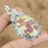 Birthday Gift For Her Natural Tourmalated Quartz Gemstone Pendant 925 Silver