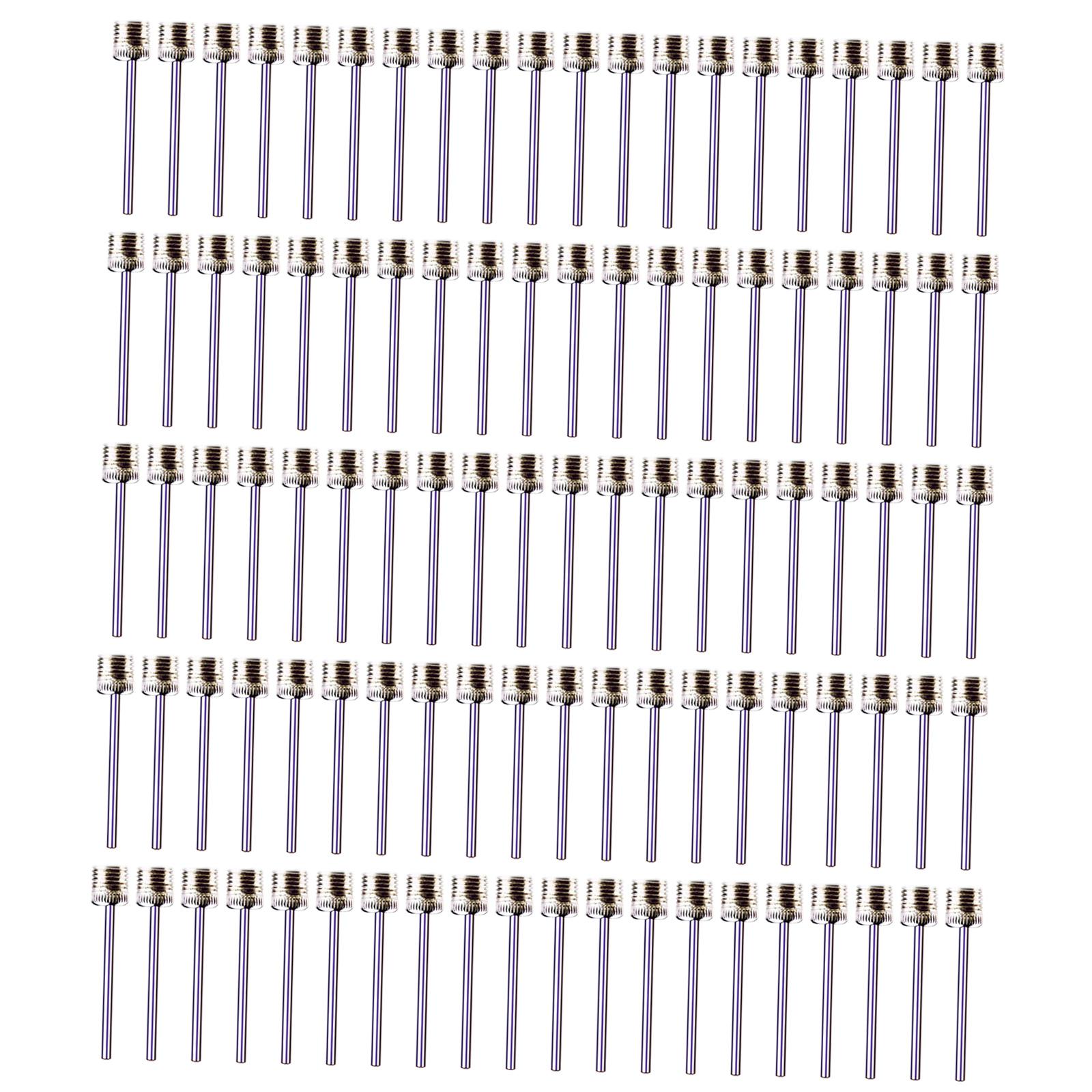 

100x Ball Pump Pins, Inflation Sports Pin, Stainless Steel Adapter Handball Volleyball Football Yoga Soccer Air Pump Pins