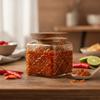 Wood Lid Kitchen Glass Bottle Vintage Mason Jar Multi-functional Grains Storage Box  Candy