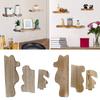 3x Wall Shelves Floating Shelves Multifunctional Modern Decorative Rustic Wood