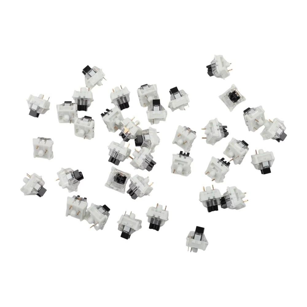10Pcs Knocking 3 Pin Tactile Switches Dust-proof Keyboard Switch Replacement Gaming Keyboard