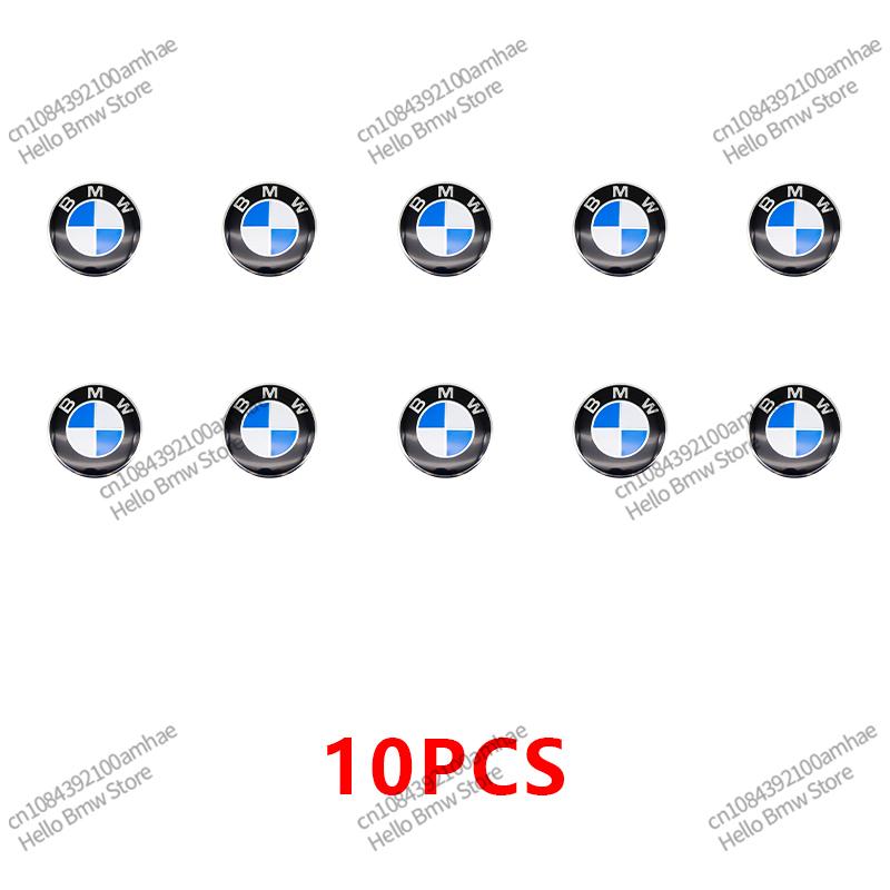 11mm 14mm Αυτοκόλλητο Έμβλημα Αλουμινίου για Κλειδί Αυτοκινήτου BMW M Power I3 G08 F15 F16 G20 E34 F94 F95 G30 G11 G12 E36 Αξεσουάρ Αυτοκινήτου