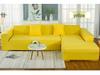 Universal Elastic Sofa Cover - Solid Color, Anti-Scratch, Four Seasons Protection for Chaise Lounge
