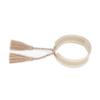 J'adore Bracelet: Embroidered Letter Tassel Wristband for Women & Couples