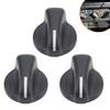 Temperature Control Knob Car Air Conditioner Control HVAC Control Knob Set Replaces 5011218AC Simple to Use for Vehicle