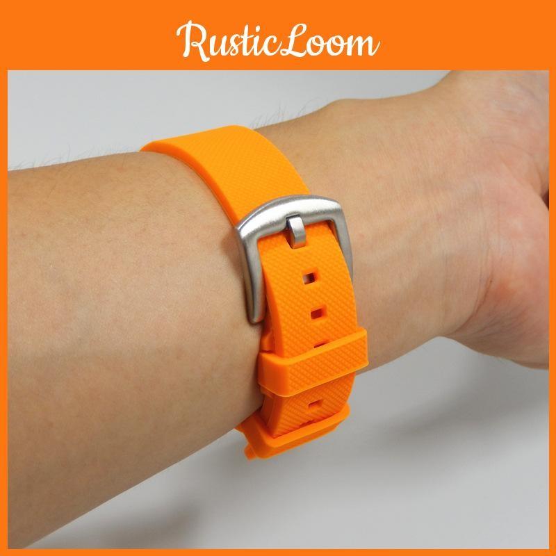 Silicone Watch Sports Band 20mm Quick Release Men Women Fitness Accessories