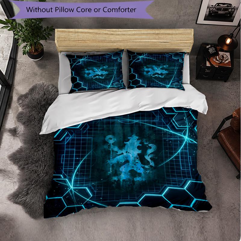 Set Biancheria da Letto Chelsea FC Modello 3 Pezzi Morbida Copripiumino in Microfibra con Federe per Camera da Letto