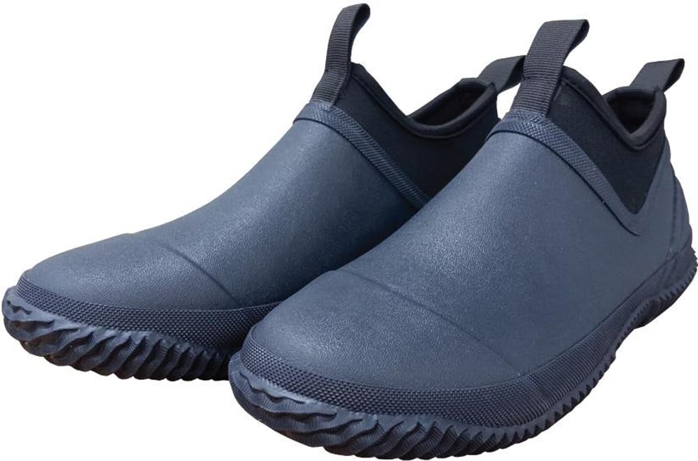 Sundance Waterproof Camping Rain Shoes for Men and SS Women, Lightweight, Waterproof, Slip-On, Navy,