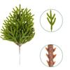Plastic Artificial Pine Branches Green Realisticl Green Garland  Christmas Decorations