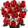 10328 Icons Bouquet of Roses, Artificial Flowers for Home Décor, Gift for Her or Him for Anniversary or Any Special Day