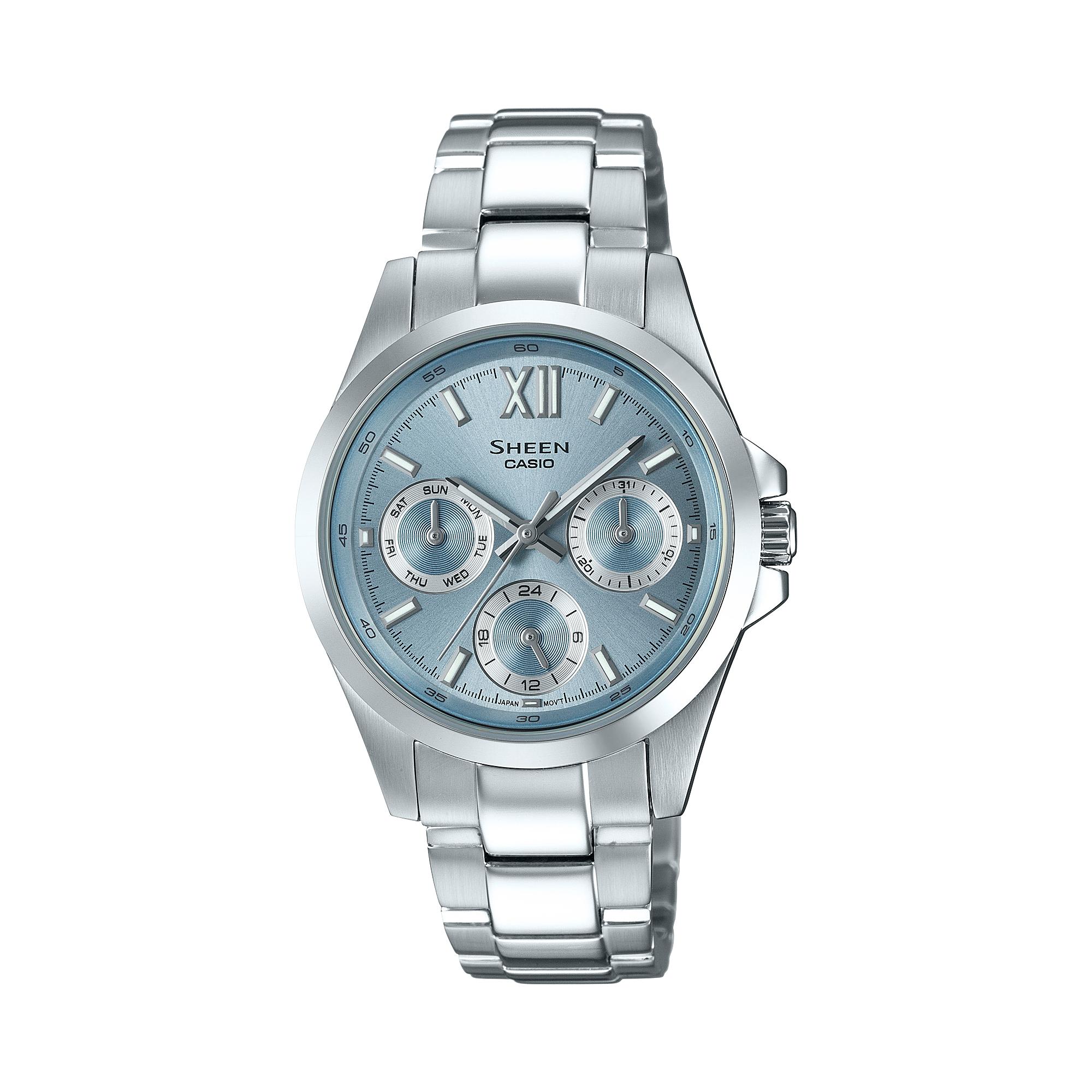 

Casio Men s Analog Quartz Watch SHE-3512D-2A синий