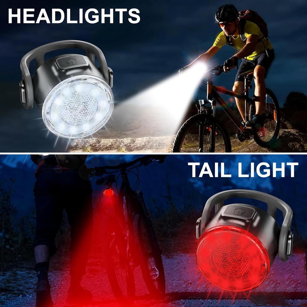 Bike Tail Light, Rear Bike Lights USB Rechargeable