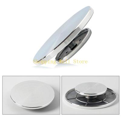 KX4B DIY Ceramics Clay Pottery Turntable Rotating Disc Round Pottery Wheel Clay Sculpture Trimming Spinner DIY Clay Tool Cake