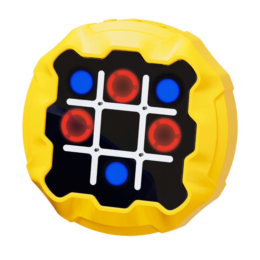 Tic Tac Toe Game Children Electronic Toys Noughts and Crosses Game Memory Training Infinite Portable Travel Games for Kids Adult