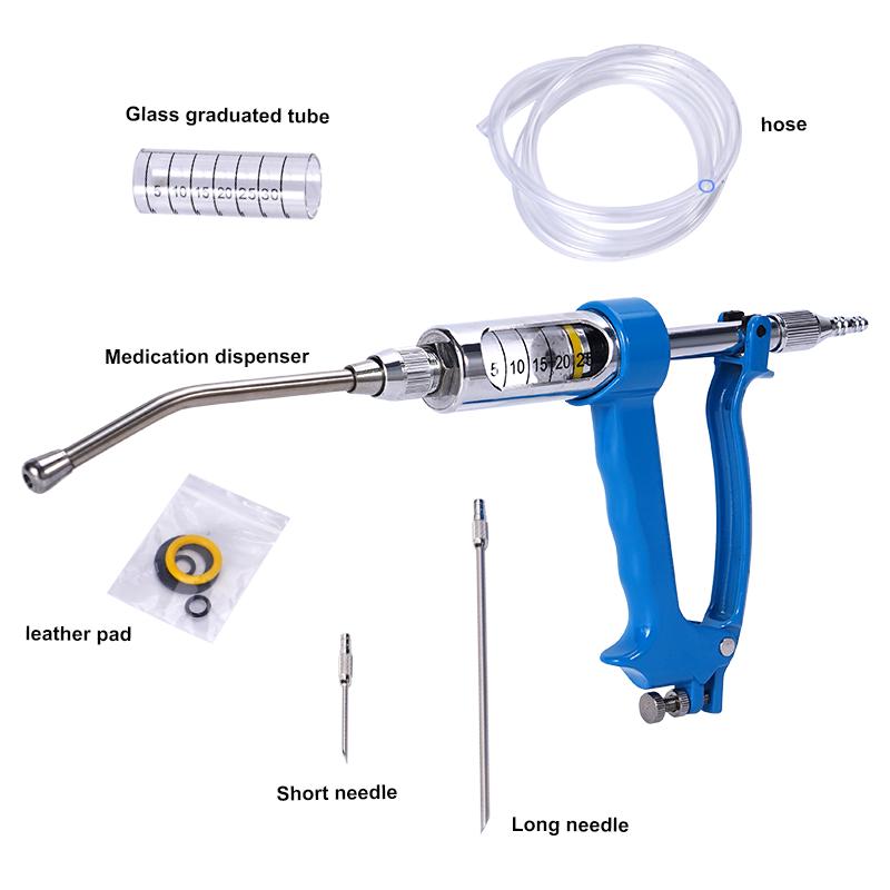 5/10/20/30ML Continuous Feeding Syringe Farm Pig Cow Breeding Animal Husbandry Continuous Drug Delivery Device Veterinarian Tool