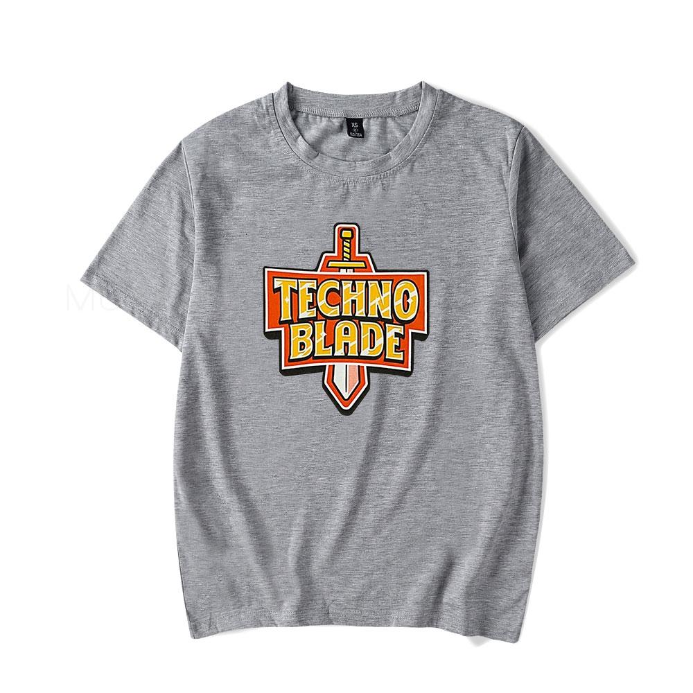 Technoblade Merch Tshirt Hot Sale Summer Tops Short Sleeve Unisex WoUnisex Tshirt Technoblade RIP RIP GOOD GAME Merch Anime Clothes