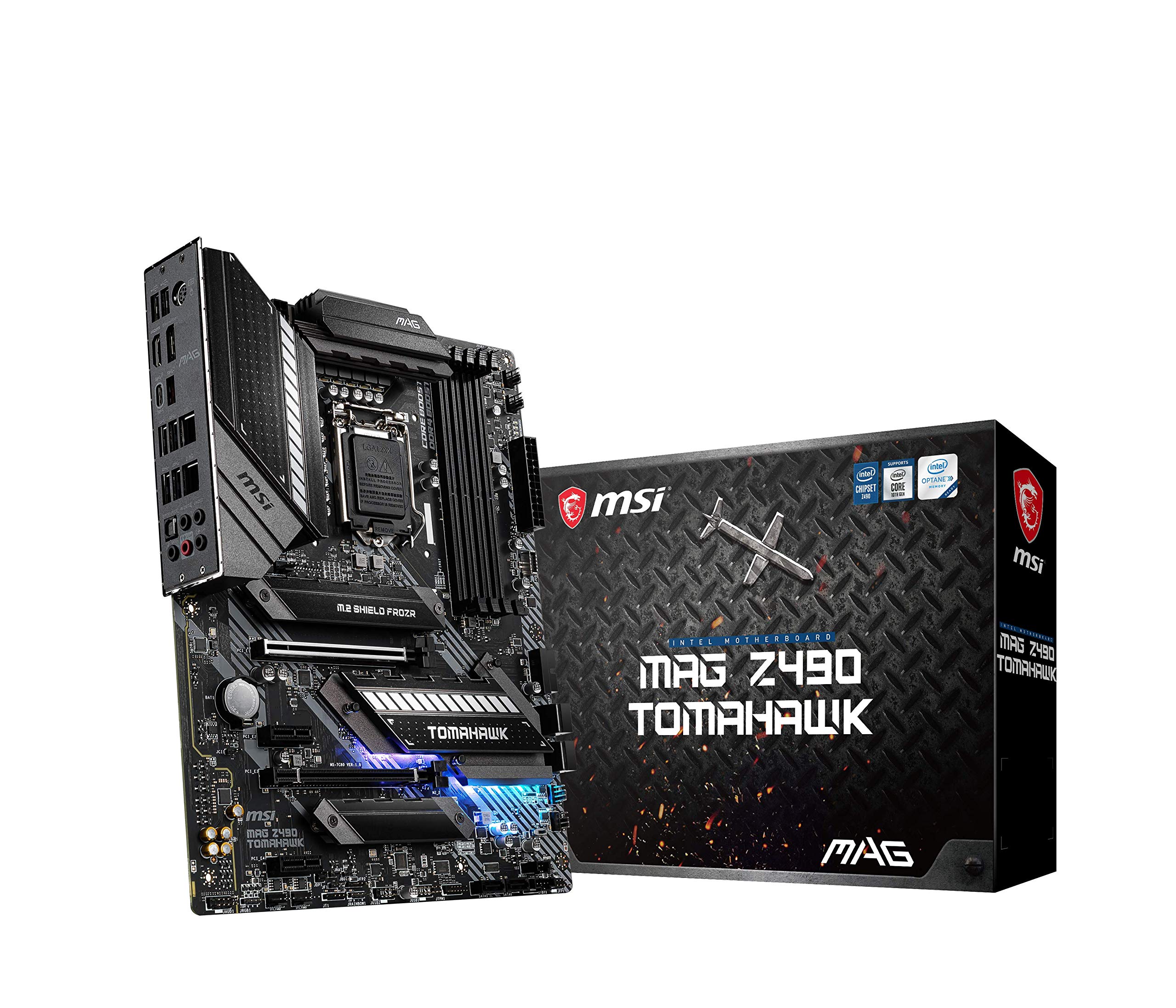 

Материнська плата MSI MAG Z490 TOMAHAWK ATX Z490 MB4955 [Чіпсет Intel]