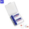 R7 9V USB Batteries 6F22 Rechargeable Batteries 650mAh Lithium Batteries Multifunctional Energy Batteries for KTV Microphone Metal Detector